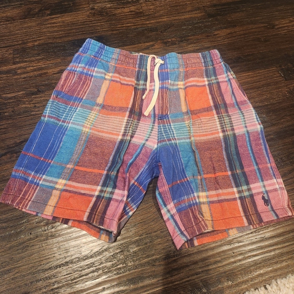 Plaid Multicolor Swim Shorts